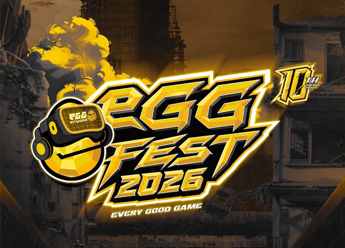 eGG Fest 2026 · Every Good Game · eGG Network 10th anniversary
