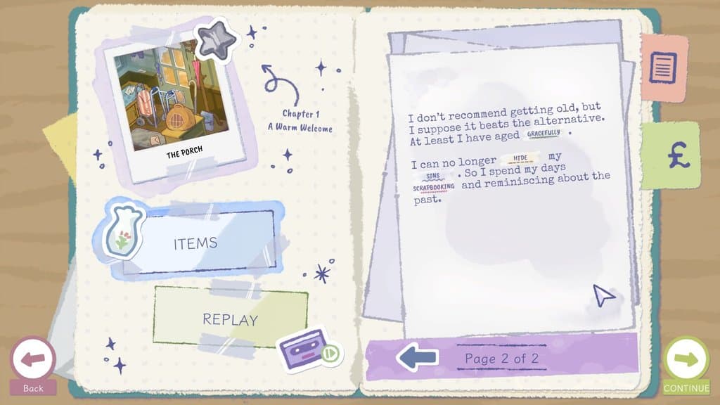 A Storied Life: Tabitha Looks Cozy, But Its Story System Seems Too Restrictive