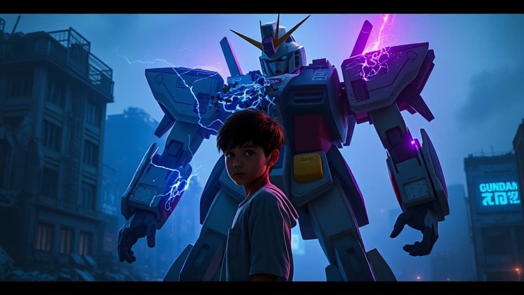 Road to 50 Gundam Bermula Dengan Filem Prolog Emosi A Boy with Gundam