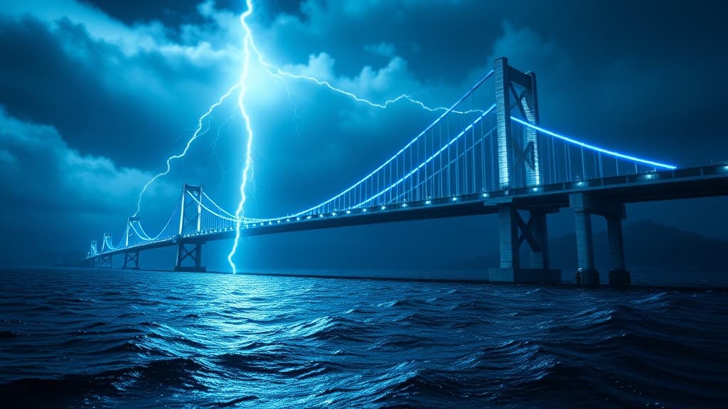 日本 Akashi Kaikyo Bridge 推出免費 1:1 Minecraft Map