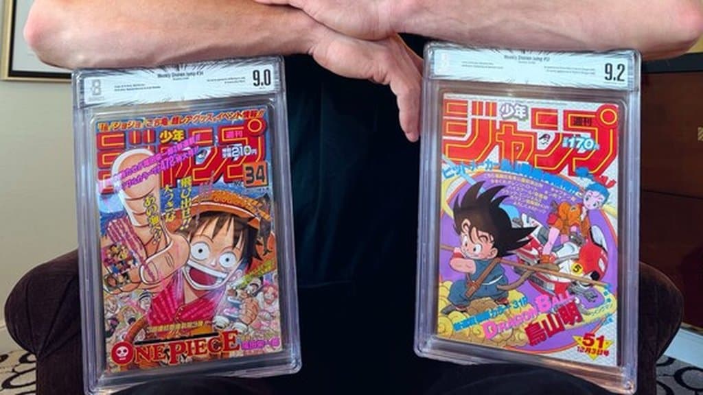 Logan Paul 將 One Piece 和 Dragon Ball 首次登場的 Jump 期刊收入收藏