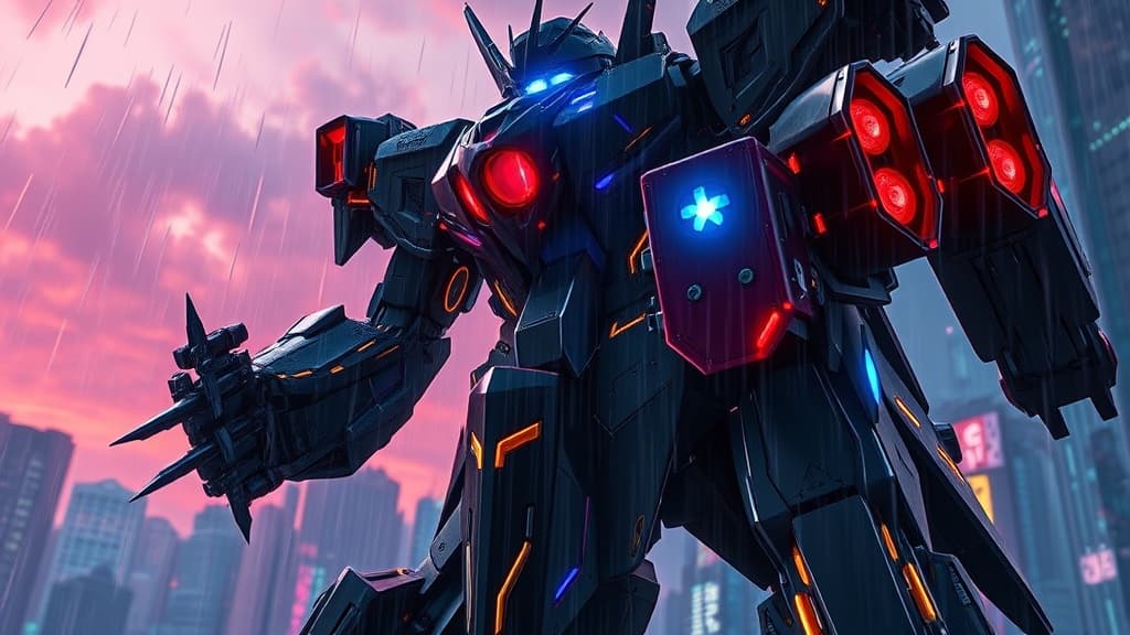 Nitro Gen Omega 聽起來就是最讚那種機甲 Anime 腦腐