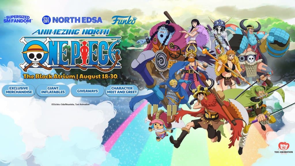 ONE PIECE Bawa Inflatable Gergasi Brogy dan Dorry ke SM North EDSA