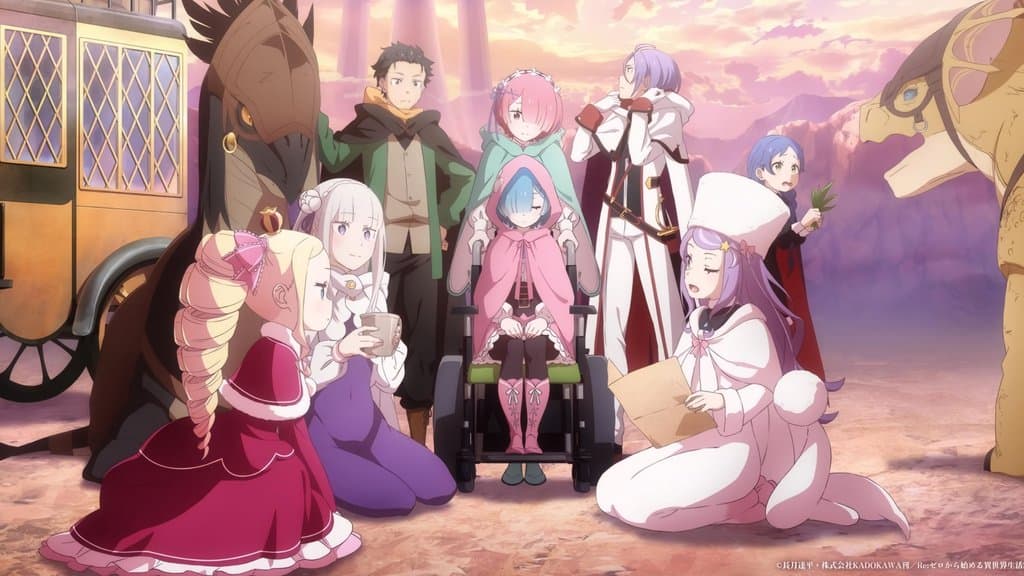 Re:ZERO Season 4 Lepas Creditless ED Dengan MYTH & ROID dan TK