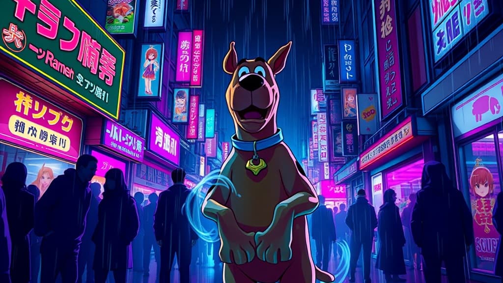 Anime Pertama Scooby-Doo Hantar Shaggy Ke Jepun