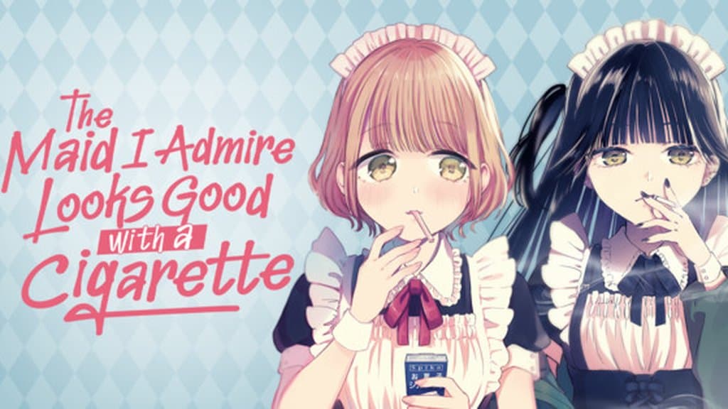 Manga The Maid I Admire Looks Good with a Cigarette Tamat di Jepun