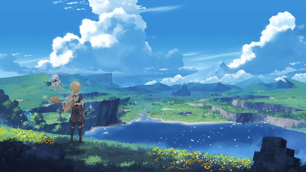 Lock Screen Linux Bertema Game Ni Memang Catnip Untuk Peminat Minecraft, NieR dan Genshin
