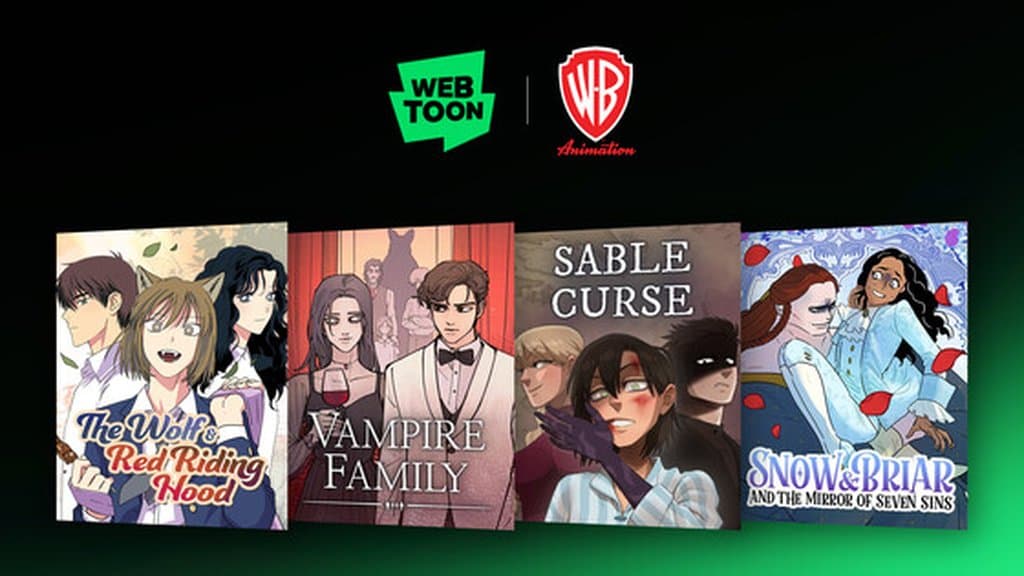 WEBTOON and Warner Bros. Animation Add 4 More Series to Their Adaptation Slate