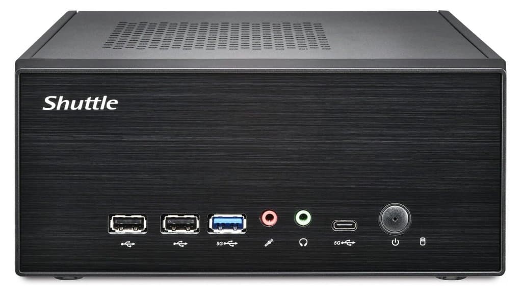 Shuttle XB860G2 Is a Tiny Barebone PC Built for Serious Workstation Loads
