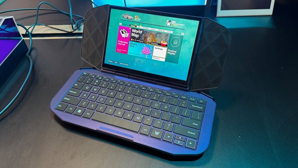 Acer’s New Handheld Concept Wants To Be A Mini Gaming Laptop