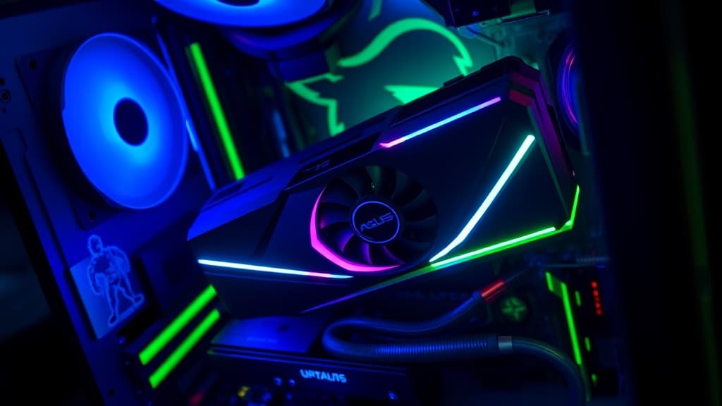 ASUS x T1 RTX 5070 and RTX 5060 Ti GPUs Are For The LoL Fans With Deep PC Build Energy