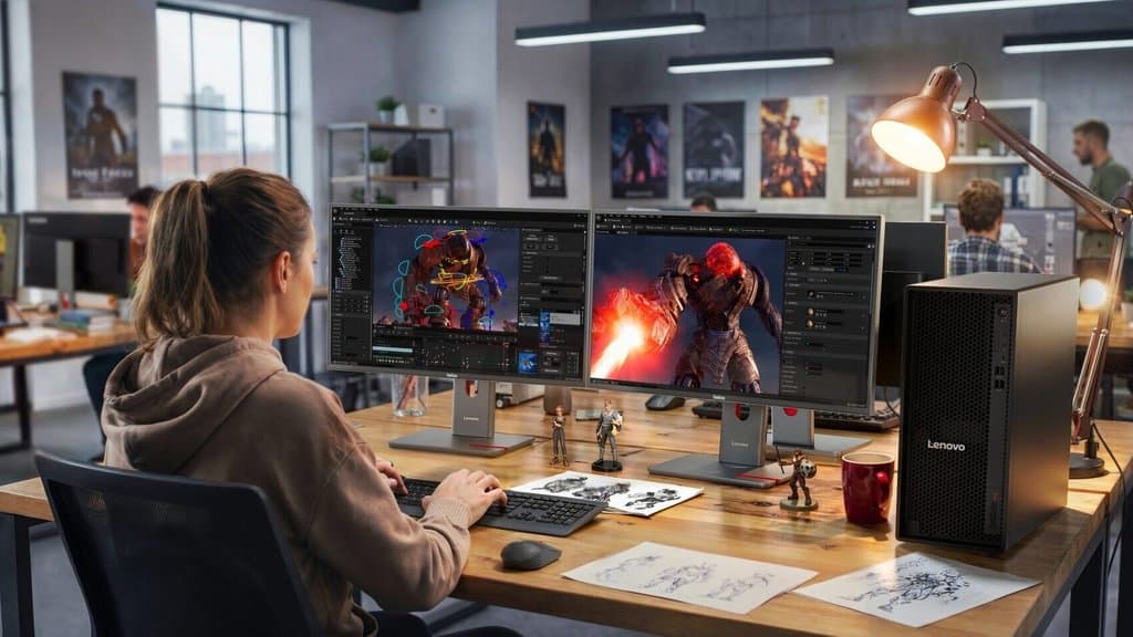 Lenovo ThinkStation P4 Brings Ryzen PRO 9000 and RTX PRO Blackwell Power to Workstations