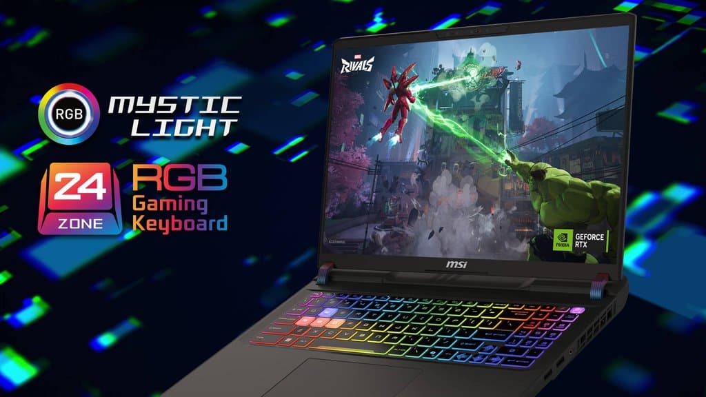MSI Vector 16 HX AI Deal Bundles Free 007 First Light With RTX 5070 Ti Laptop