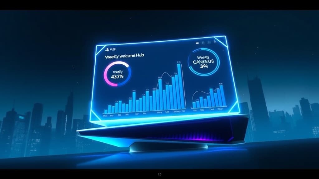 PS5 Is Testing Weekly Player Counts And Trending Games On The Welcome Hub